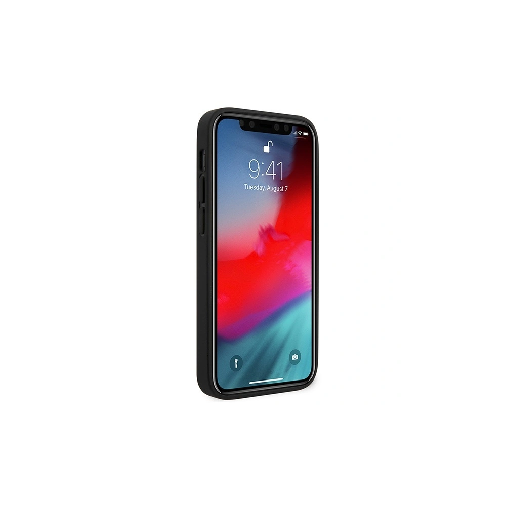 Etui Guess GUHCP12SVSATMLPI Apple iPhone 12 mini różowy/pink hardcase Saffiano