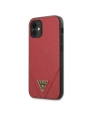Etui Guess GUHCP12SVSATMLRE Apple iPhone 12 mini piros/red hardcase Saffiano