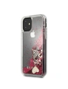 Buy Guess GUOHCN61GLHFLRA Apple iPhone 11 raspberry hardcase Glitter Charms - GUE658RAS - {ean13} - Home Screen Store Europe