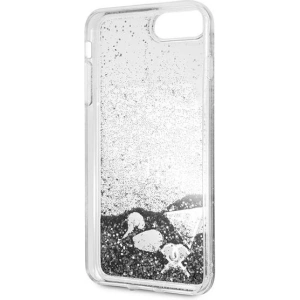 Kup Etui Guess GUOHCI8LGLHFLSI Apple iPhone 8/7 Plus srebrny/silver hardcase Glitter Charms - GUE657SLV - {ean13} - Sklep Home Screen
