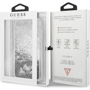 Kup Etui Guess GUOHCI8LGLHFLSI Apple iPhone 8/7 Plus srebrny/silver hardcase Glitter Charms - GUE657SLV - {ean13} - Sklep Home Screen