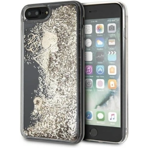 Kup Etui Guess GUOHCI8LGLHFLGO Apple iPhone 8/7 Plus gold/złoty hardcase Glitter Charms - GUE656GLD - {ean13} - Sklep Home Screen