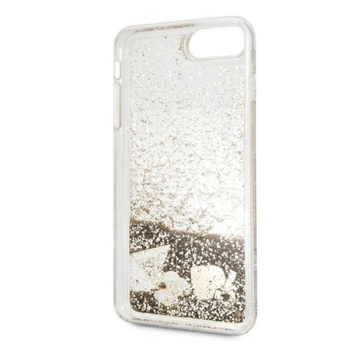Kup Etui Guess GUOHCI8LGLHFLGO Apple iPhone 8/7 Plus zlaté/hardcase Glitter Charms - GUE656GLD - {ean13} - Sklep Home Screen