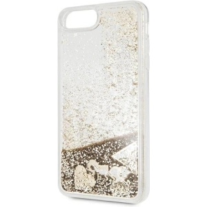 Kup Etui Guess GUOHCI8LGLHFLGO Apple iPhone 8/7 Plus gold/złoty hardcase Glitter Charms - GUE656GLD - {ean13} - Sklep Home Screen