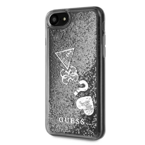 Kup Etui Guess GUOHCI8GLHFLSI Apple iPhone SE 2022/SE 2020/8/7 ezüst/silver hardcase Glitter Charms - GUE655SLV - {ean13} - Sklep Home Screen