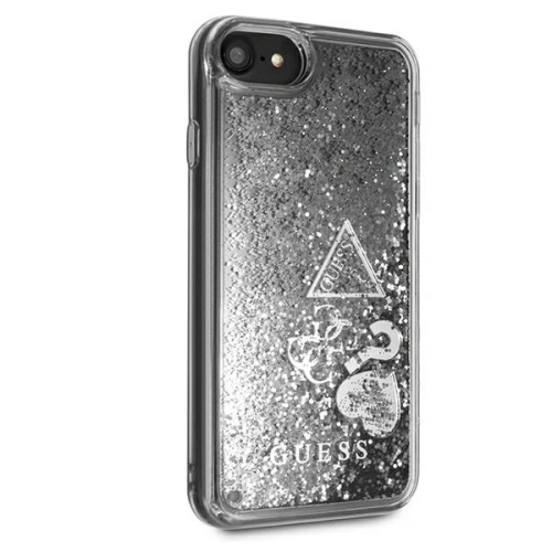 Kup Etui Guess GUOHCI8GLHFLSI Apple iPhone SE 2022/SE 2020/8/7 ezüst/silver hardcase Glitter Charms - GUE655SLV - {ean13} - Sklep Home Screen