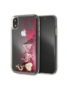 Guess Apple Tasche GUOHCI61GLHFLRA iPhone XR Himbeere/Himbeere Hartschale Glitter Charms