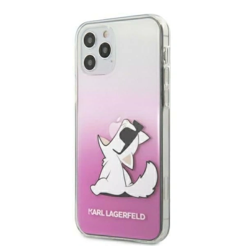 Kup Karl Lagerfeld Apple Tasche KLHCP12LCFNRCPI iPhone 12 Pro Max rosa/rosa Hartschale Choupette Fun - KLD314PNK - {ean13} - Sklep Home Screen