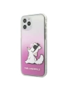 Etui Karl Lagerfeld KLHCP12LCFNRCPI Apple iPhone 12 Pro Max růžový/pink hardcase Choupette Fun