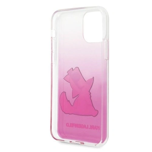 Kup Karl Lagerfeld Apple Tasche KLHCP12SCFNRCPI iPhone 12 mini rosa/rosa Hartschalenetui Choupette Fun - KLD343PNK - {ean13} - Sklep Home Screen