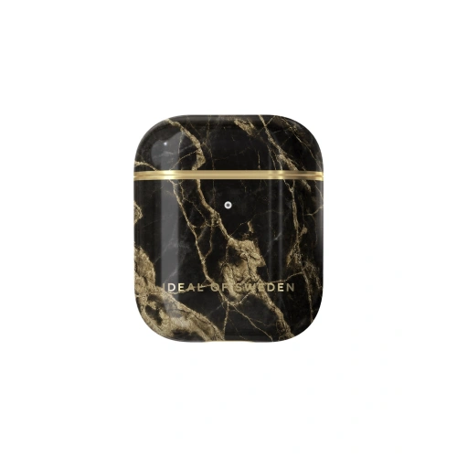 Kup Etui iDeal of Sweden pentru Apple AirPods 1/2 (Marble Fum Aurit) - IDS259GLDSMOMRB - {ean13} - Sklep Home Screen