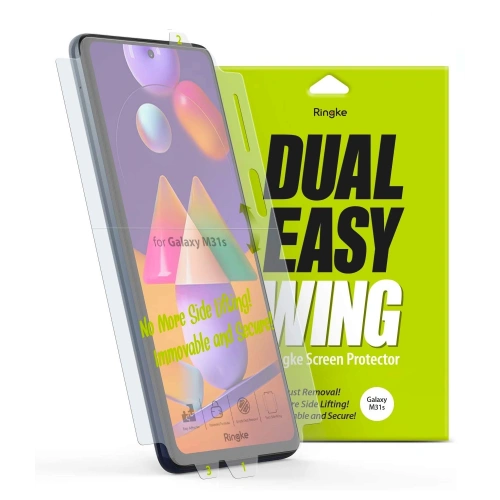 Kup Ringke Samsung Hydrogel-Folie Dual Easy Wing Vollabdeckung Galaxy M31s [2 PACK] - RGK1290 - {ean13} - Sklep Home Screen