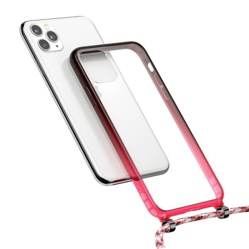 Kup Etui transparent Baseus Protective Case pentru iPhone 11 Pro (roșu) - BSU1777RED - {ean13} - Sklep Home Screen