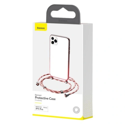 Kup Etui transparent Baseus Protective Case pentru iPhone 11 Pro (roșu) - BSU1777RED - {ean13} - Sklep Home Screen