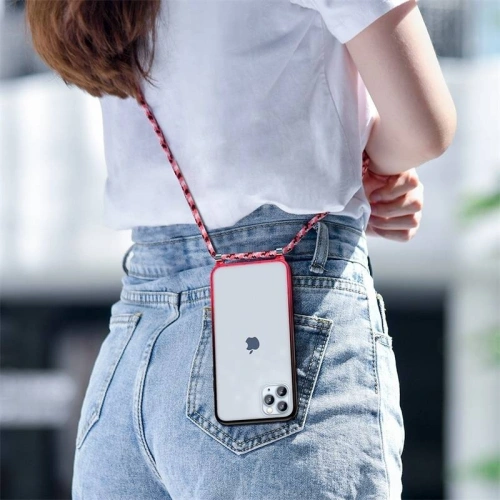Kup Etui transparent Baseus Protective Case pentru iPhone 11 Pro (roșu) - BSU1777RED - {ean13} - Sklep Home Screen
