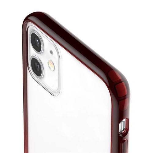 Kup Etui transparent Baseus Protective Case pentru iPhone 11 (roșu) - BSU1778RED - {ean13} - Sklep Home Screen