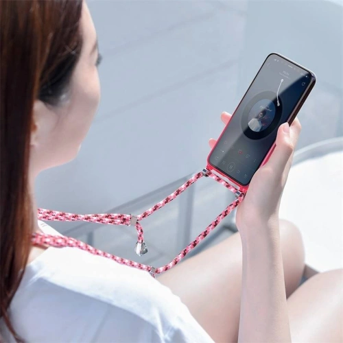 Kup Przezroczyste etui Baseus Protective Case do iPhone 11 Pro Max (czerwony) - BSU1780RED - {ean13} - Sklep Home Screen