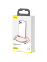 Kup Przezroczyste etui Baseus Protective Case do iPhone 11 Pro Max (czerwony) - BSU1780RED - {ean13} - Sklep Home Screen