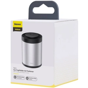 Buy Car air freshener Baseus Ripple, for cup holder (silver) - BSU1781SLV - {ean13} - Home Screen Store Europe