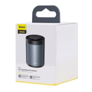 Buy Car air freshener Baseus Ripple, for cup holder (black) - BSU1782BLK - {ean13} - Home Screen Store Europe