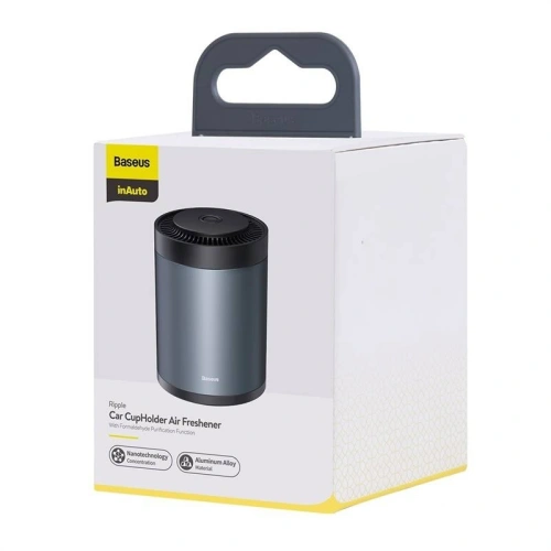 Buy Car air freshener Baseus Ripple, for cup holder (black) - BSU1782BLK - {ean13} - Home Screen Store Europe