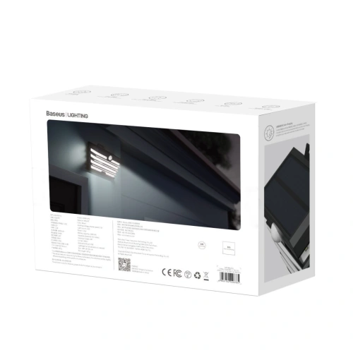 Buy External solar LED Baseus lamp with motion detector - BSU1784 - {ean13} - Home Screen Store Europe
