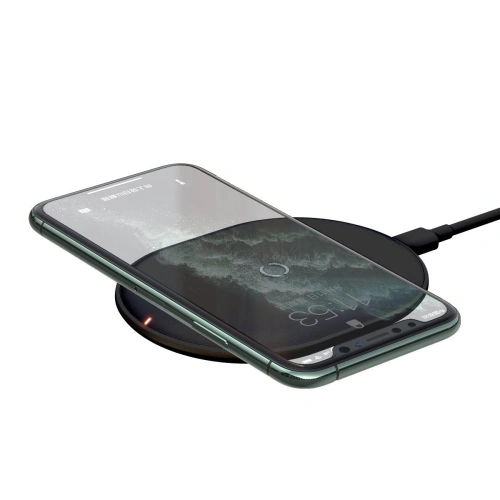 Buy Baseus Cobble wireless induction charger, 15W (black) - BSU1785BLK - {ean13} - Home Screen Store Europe