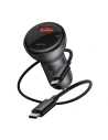 Kup Autonabíječka Baseus Digitální displej + kabel USB-C, 2x USB, QC3.0, 45W, 3A (černá) - BSU1787BLK - {ean13} - Sklep Home Screen