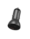 Kup Autonabíječka Baseus Digitální displej + kabel USB-C, 2x USB, QC3.0, 45W, 3A (černá) - BSU1787BLK - {ean13} - Sklep Home Screen