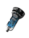 Kup Încărcător auto Baseus Display Digital + cablu USB-C, 2x USB, QC3.0, 45W, 3A (negru) - BSU1787BLK - {ean13} - Sklep Home Screen