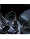 Kup Încărcător auto Baseus Display Digital + cablu USB-C, 2x USB, QC3.0, 45W, 3A (negru) - BSU1787BLK - {ean13} - Sklep Home Screen
