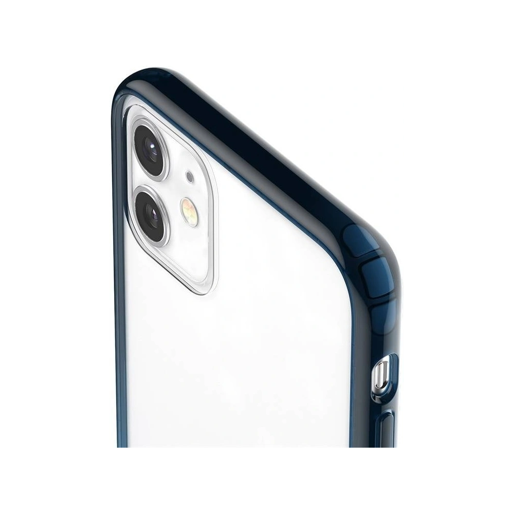 Przezroczyste etui Baseus Protective Case do iPhone 11 (niebieski)