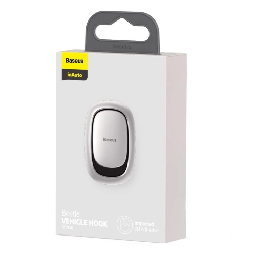 Buy Baseus Beetle car holder, for adhesive (silver) - BSU1801SLV - {ean13} - Home Screen Store Europe