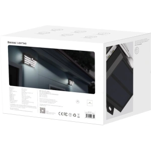 Kup Lampa solară LED externă Baseus cu senzor de mișcare - 2 bucăți (negru) - BSU1802BLK - {ean13} - Sklep Home Screen