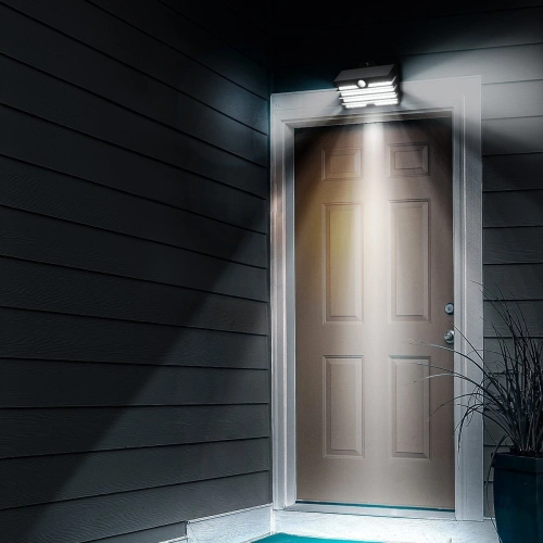 Buy External solar LED Baseus lamp with motion detector - 2pcs (black) - BSU1802BLK - {ean13} - Home Screen Store Europe