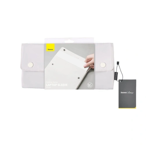 Buy Baseus Folding case for laptop up to 16'' (white) - BSU1805WHT - {ean13} - Home Screen Store Europe