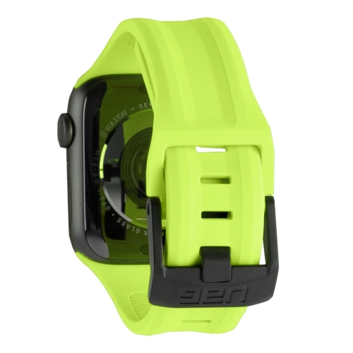 Kup Pasek UAG Urban Armor Gear Scout Apple Watch 4/5/6/7/SE/8/9/Ultra 44/45/49mm (zelený neonový) - UAG358GRN - {ean13} - Sklep Home Screen