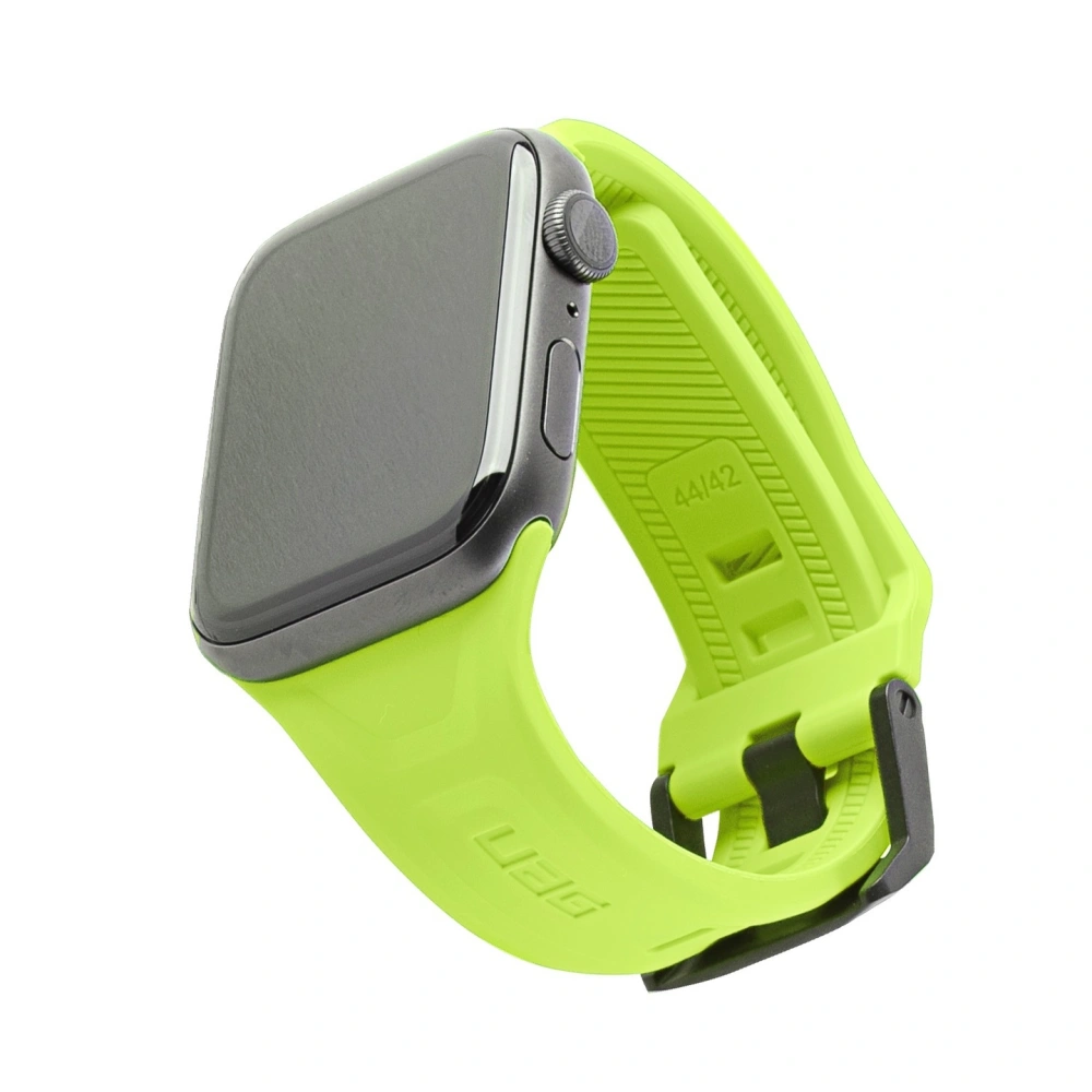 Pasek UAG Urban Armor Gear Scout Apple Watch 4/5/6/7/SE/8/9/Ultra 44/45/49mm (zielony neonowy)