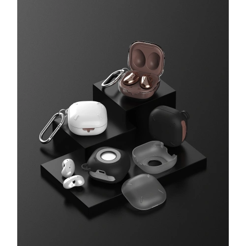 Kup Etui Ringke Slim-X Samsung Galaxy Buds 2/2 Pro/Live/Pro Glossy White - RGK1296WHT - {ean13} - Sklep Home Screen