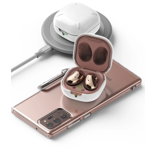 Kup Etui Ringke Slim-X Samsung Galaxy Buds 2/2 Pro/Live/Pro Glossy White - RGK1296WHT - {ean13} - Sklep Home Screen