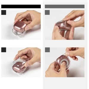 Kup Etui Ringke Slim-X Samsung Galaxy Buds 2/2 Pro/Live/Pro Glossy White - RGK1296WHT - {ean13} - Sklep Home Screen