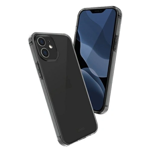Kup Apple UNIQ Air Fender Tasche iPhone 12 mini grau/rauchgrau getönt - UNIQ252GRY - {ean13} - Sklep Home Screen