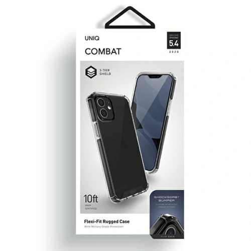 Kup Etui UNIQ Combat Apple iPhone 12 mini fekete/szén fekete - UNIQ261BLK - {ean13} - Sklep Home Screen