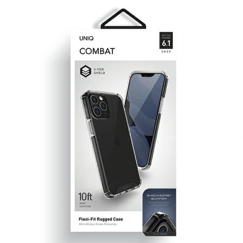 Kup Etui UNIQ Combat Apple iPhone 12/12 Pro fekete/szén fekete - UNIQ265BLK - {ean13} - Sklep Home Screen