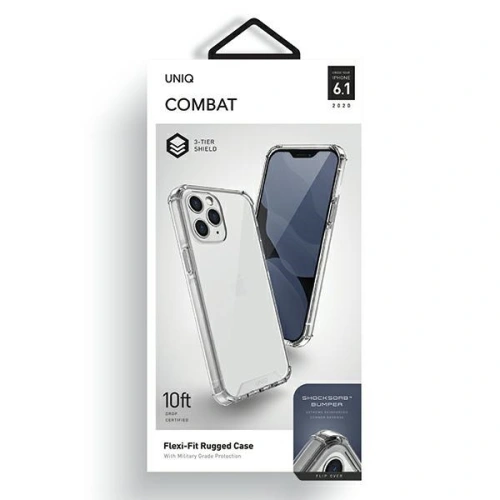 Kup Etui UNIQ Combat Apple iPhone 12/12 Pro przezroczysty/crystal clear - UNIQ266CL - {ean13} - Sklep Home Screen
