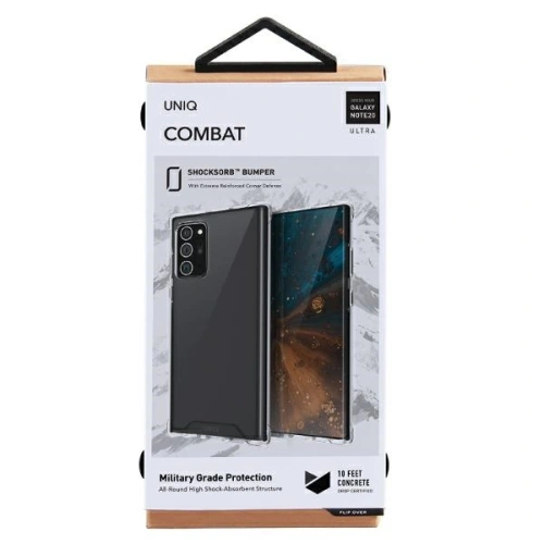 Kup Etui UNIQ Combat Samsung Galaxy Note 20 Ultra černý/carbon black - UNIQ268BLK - {ean13} - Sklep Home Screen
