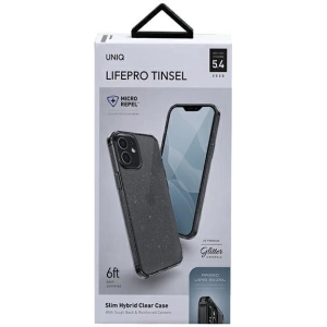 Buy UNIQ LifePro Tinsel Apple iPhone 12 mini vapour smoke - UNIQ272SM - {ean13} - Home Screen Store Europe