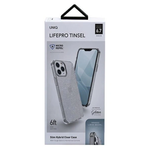 Buy UNIQ LifePro Tinsel Apple iPhone 12 Pro Max lucent clear - UNIQ275CL - {ean13} - Home Screen Store Europe