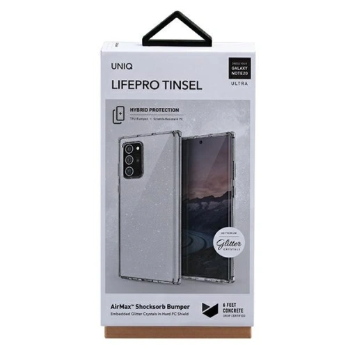 Buy UNIQ LifePro Tinsel Samsung Galaxy Note 20 Ultra lucent clear - UNIQ279CL - {ean13} - Home Screen Store Europe