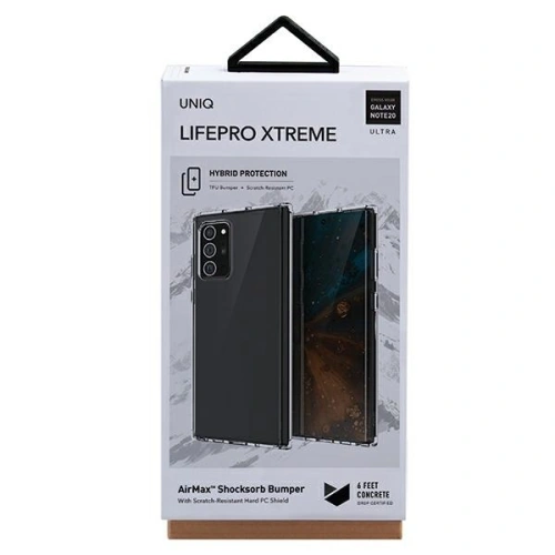 Kup Etui UNIQ LifePro Xtreme Samsung Galaxy Note 20 Ultra przezroczysty/crystal clear - UNIQ284CL - {ean13} - Sklep Home Screen